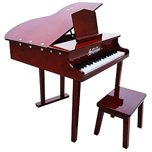 Schoenhut 37 Key Concert Baby Grand with Bench