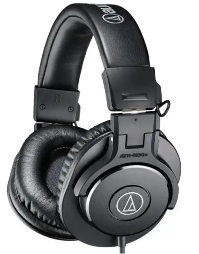 Audio-Technica ATH-M30x Closed-back Professional studio Monitor Headphones Review
