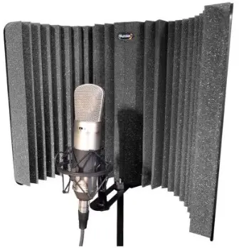 Auralex MudGuard Vocal Recording Isolation Shield / Sound Dampening Foam