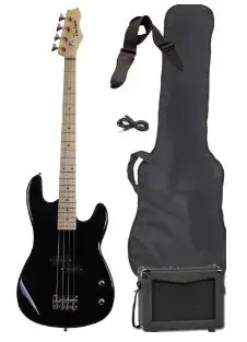 Davison Full Size Electric Bass Guitar Starter Beginner Pack