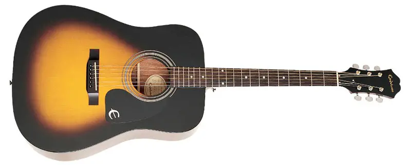 epiphone dr-100 acoustic guitar