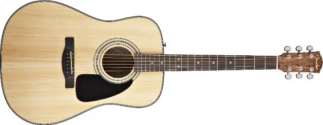 Fender DG-8S Dreadnought Acoustic Guitar Package