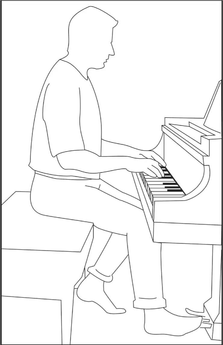 Piano Posture: How to sit at the piano
