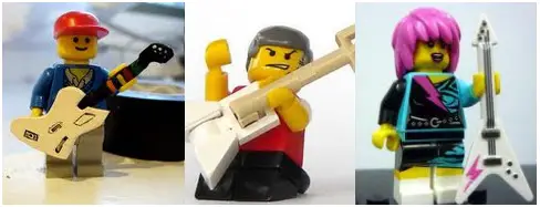 Mini Lego Guitar
