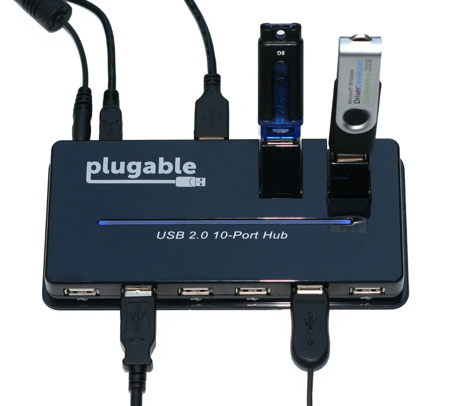 Plugable USB 2.0 10 Port Hub