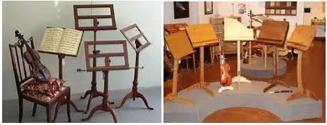 sheet music stand types
