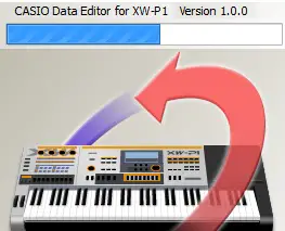 Software Data Editor Version 1.0 for Casio XW-P1
