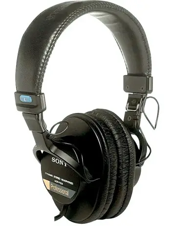 Sony MDR7506 Large-Diaphragm Foldable Headphones