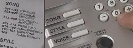 Yamaha Portable Keyboards, Recording Songs