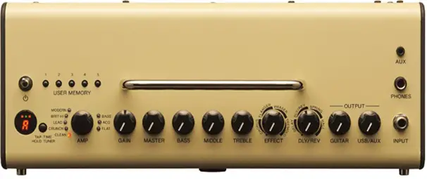 Yamaha THR10 Guitar Amplifier Controls