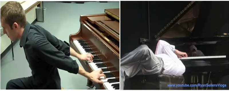 The Backwards Piano Man