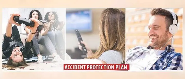 Electronics accident protection plan