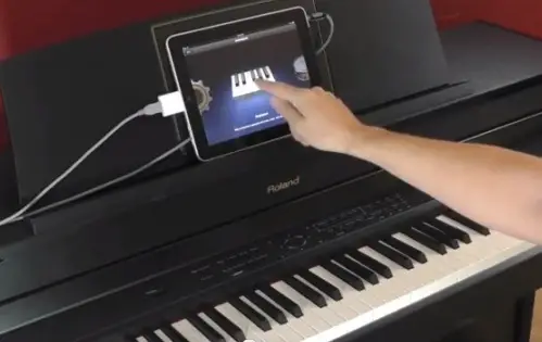 how to connect digital piano to computer