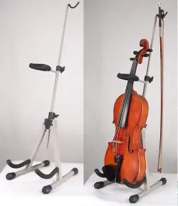 Ingles adjustable violin and viola stand