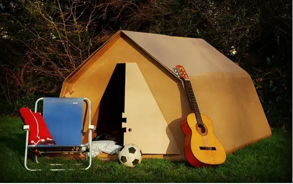 kartent cardboard tent
