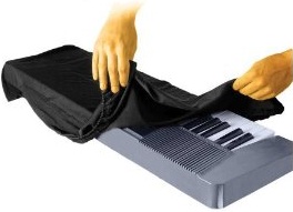 On Stage Keyboard Dust Cover for 61 or 76 Key Keyboards