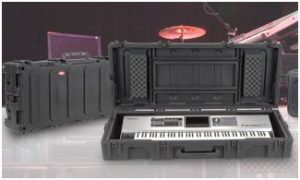 Hard cases / flight cases for piano keyboard