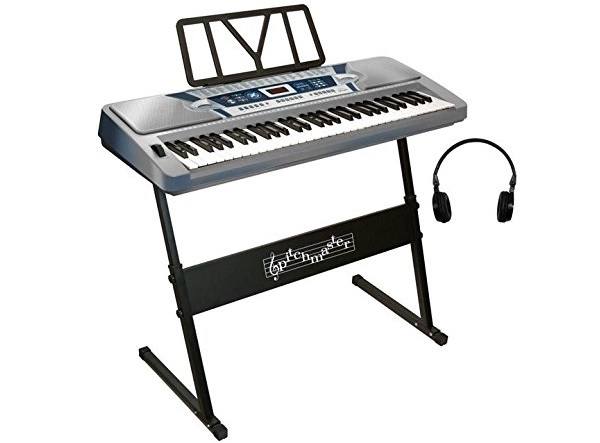 Pitchmaster 61 Key Electronic Music Piano Keyboard ...