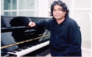 A R Rahman on Piano