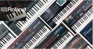 Roland keyboard synthesizer