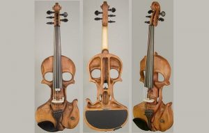 skull violins