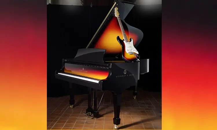 Steinway limited edition Sunburst piano