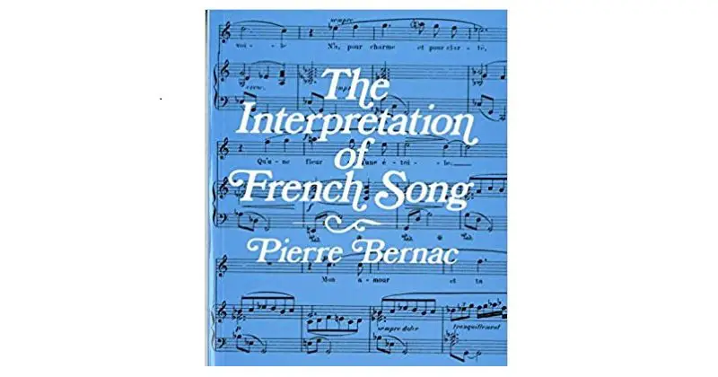 The interpretation of french song by Pierre Bernac