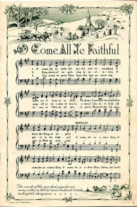 Old Vintage Antique Christmas Sheet Music Free And Printable Keytarhq Music Gear Reviews