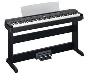 Yamaha p-255b 88-key digital piano with stand